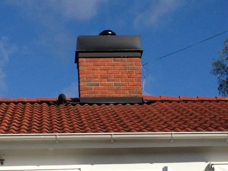 TrygghetsVakten FFS Mellan fläktförstärkt självdragsventilation för skorsten kapacitet 193 l/s